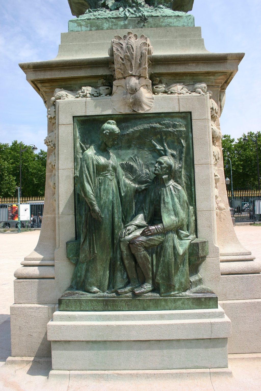 Jean Baptiste Lamarck's monument, Jardin des Plants, Paris (5).JPG